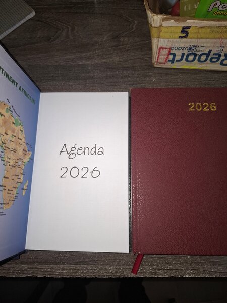 Agenda 2026 en cuir élégante