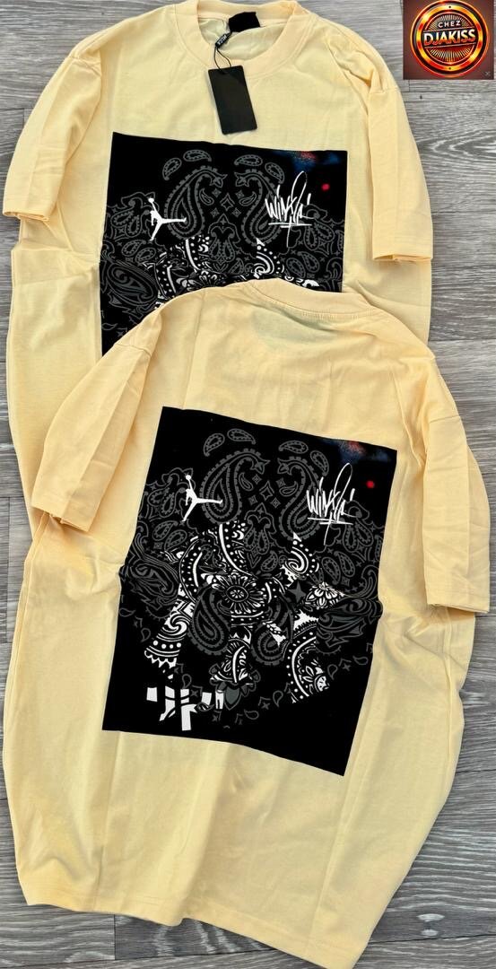 T-shirt ample imprimé