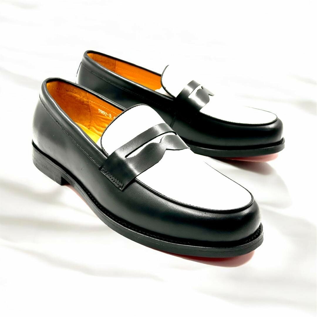 Black & White Loafers