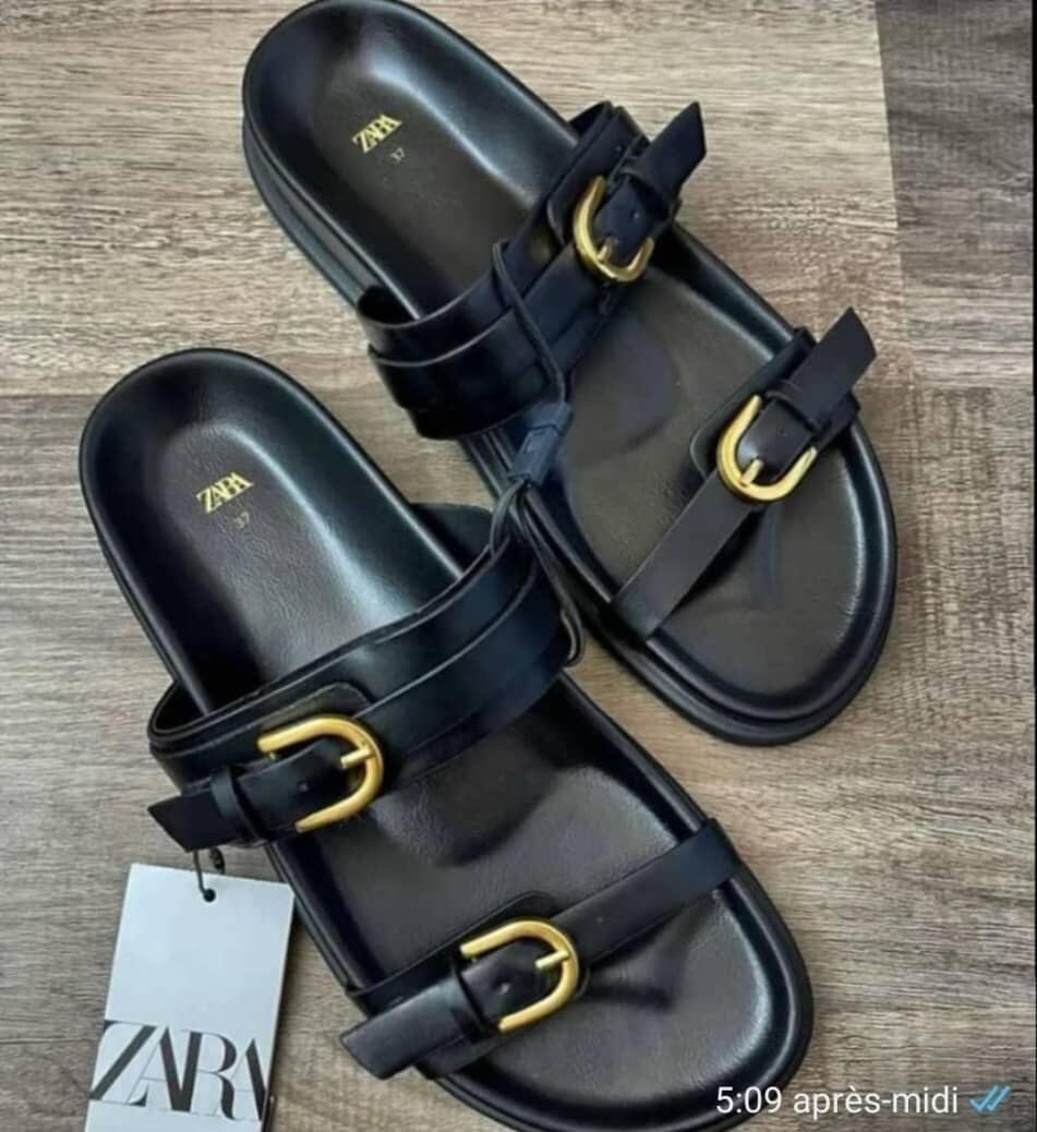 Sandales en cuir élégantes