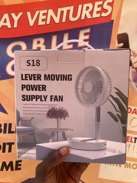 S18 Rechargeable fan