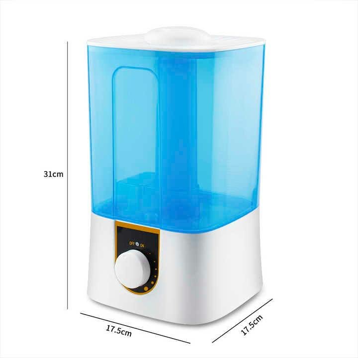 Air Humidifier 4Ltrs aquarium blue with fragrance oil