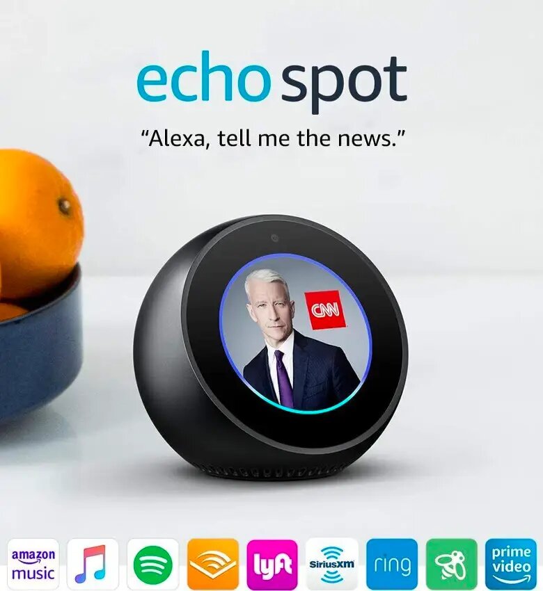 Echo Spot avec Alexa