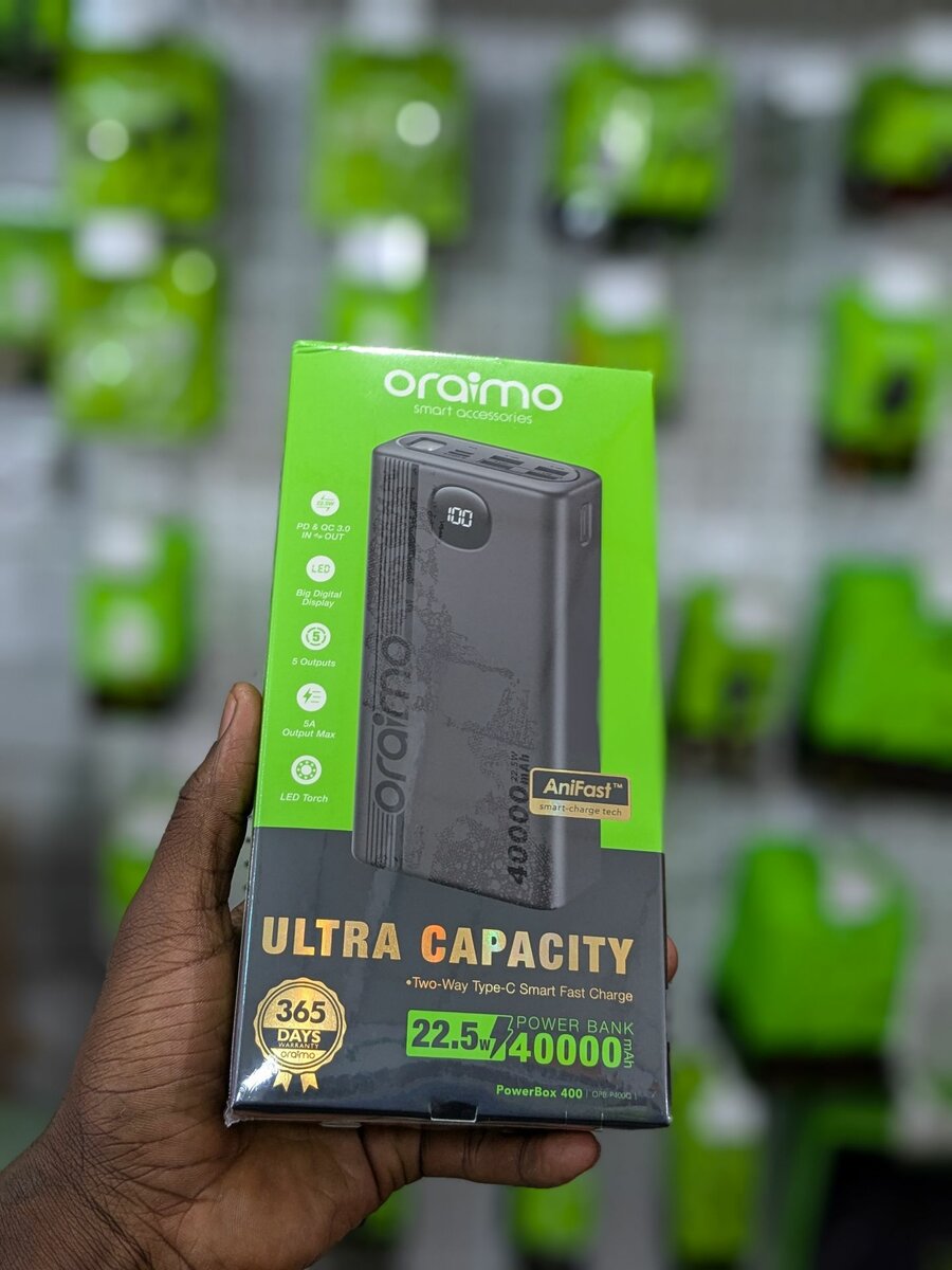 Oraimo 40000mah power bank