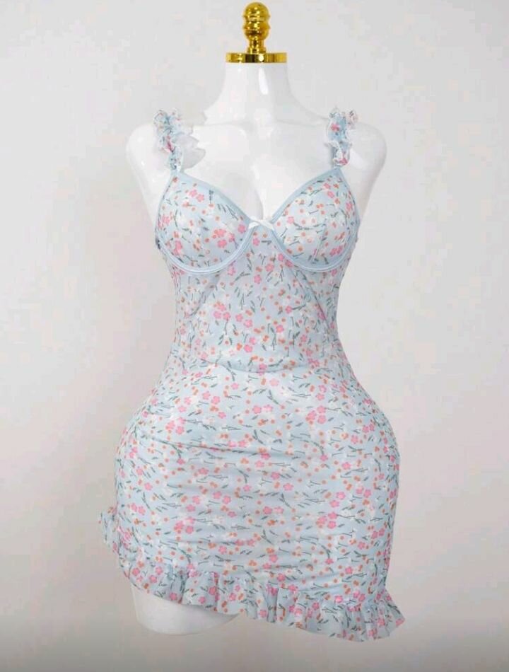 Nuisette à Fleurs Romantique