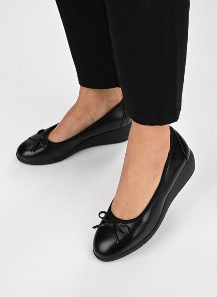 Chaussures femme noires en cuir