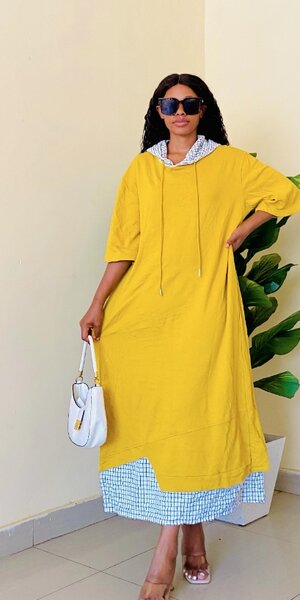 Hoodie dress free size