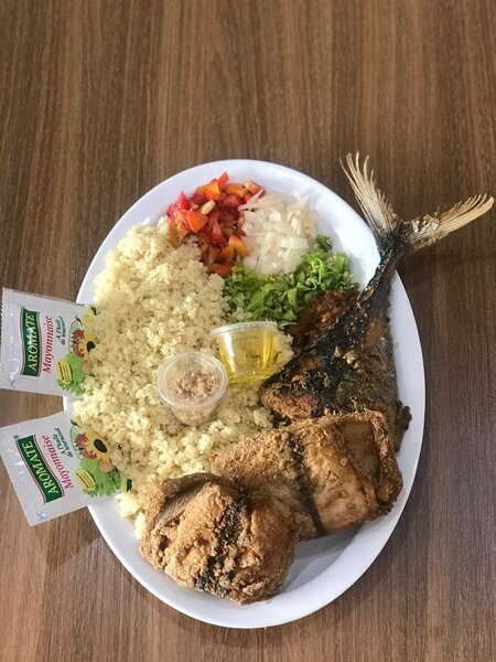 Gbarba, avec attiéké de Dabou