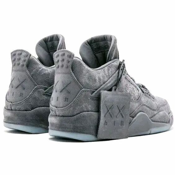 Baskets tendance en daim gris