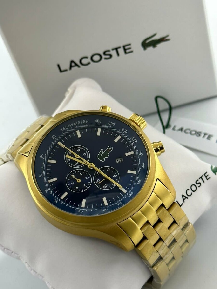 Montre Homme Lacoste Dorée