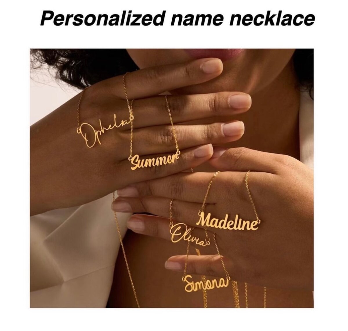 CUSTOMIZED NAME NECKLACE