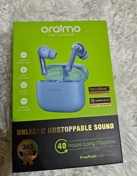 Oraimo Écouteurs Sans Fil Bluetooth