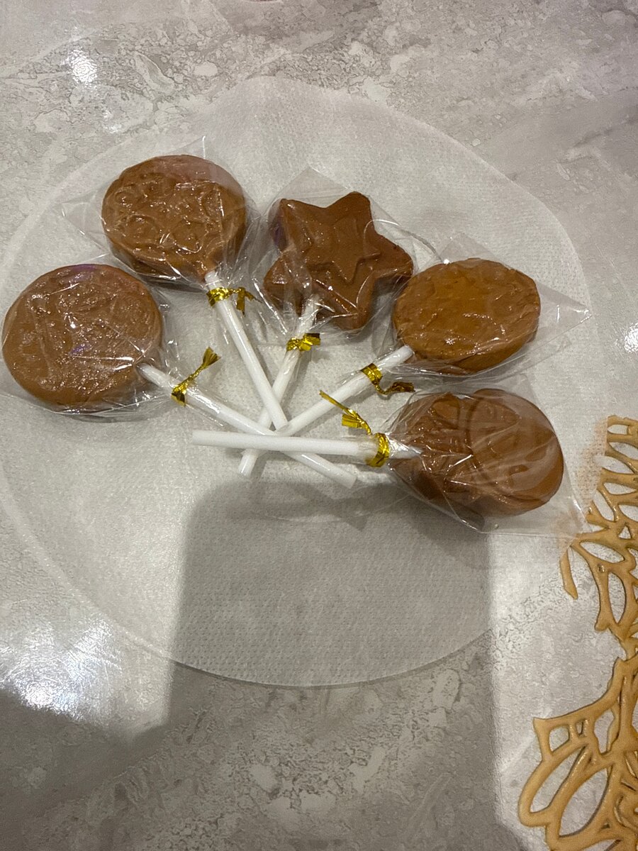 Sucettes de toffi Artisanales