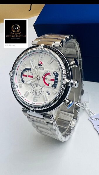 Montre SPÉCIAL ONE authentique en chrono en acier , bleu