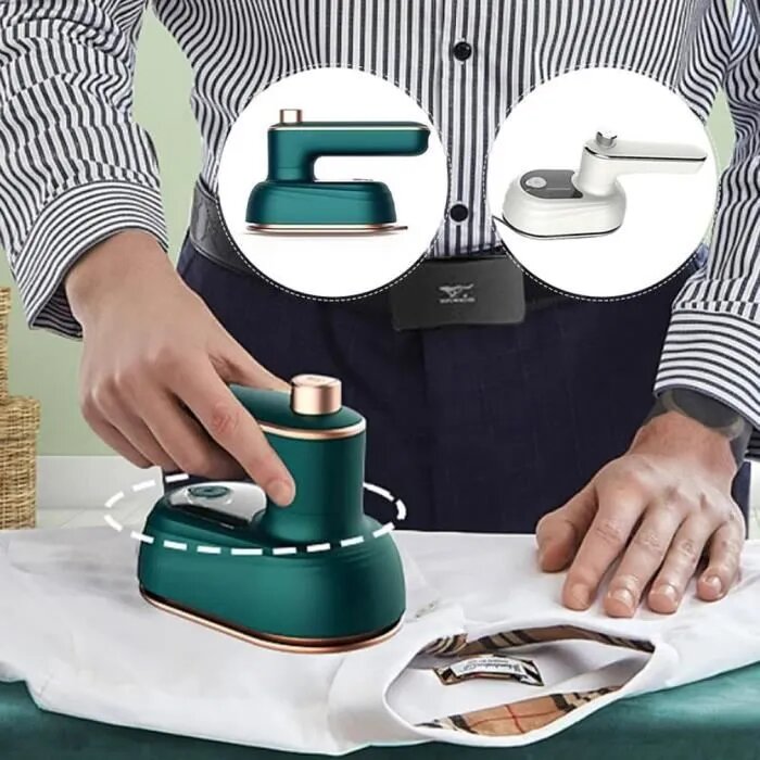 Fer à vapeur pliant portable