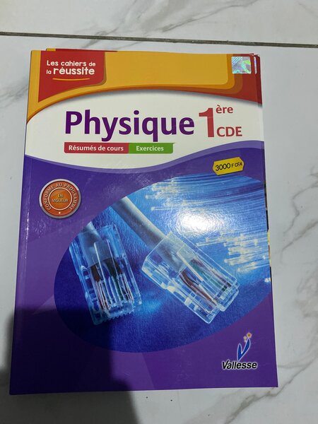 Livre de physique chimie