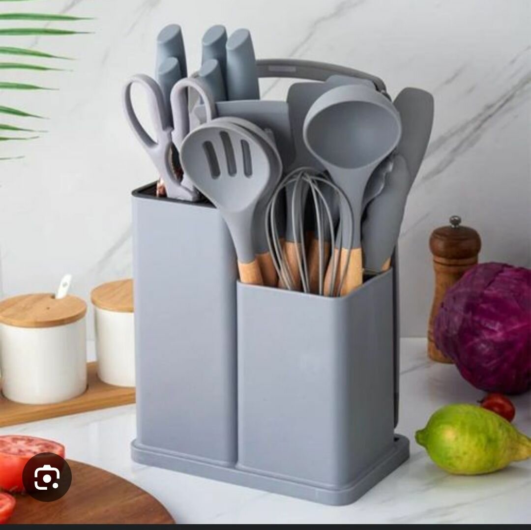 Ensemble d'ustensiles de cuisine