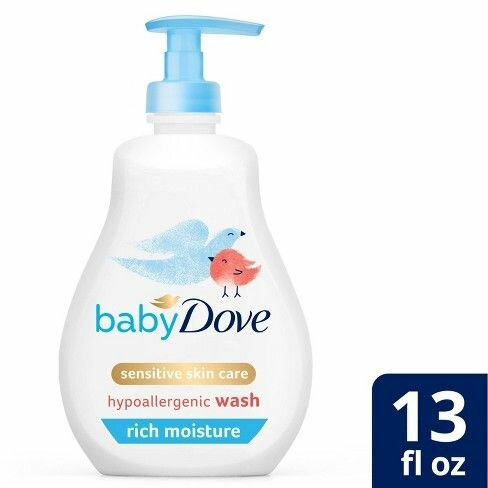 Dove baby wash and lotion