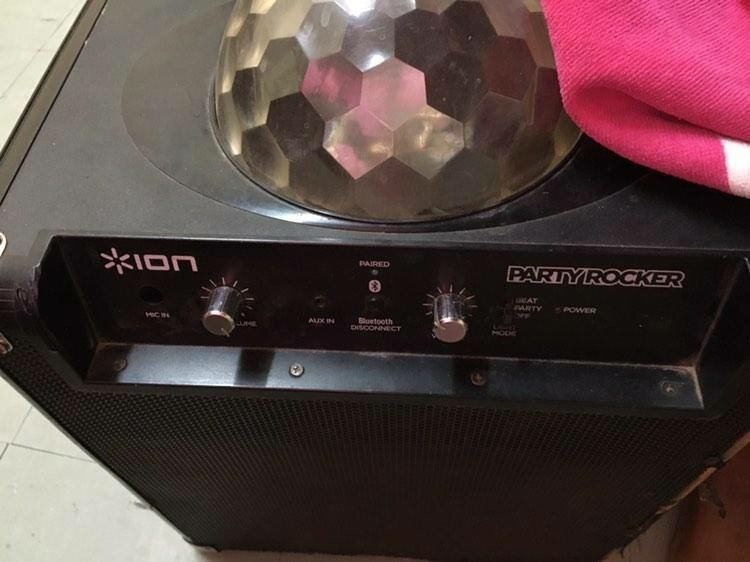 Party box ion speaker