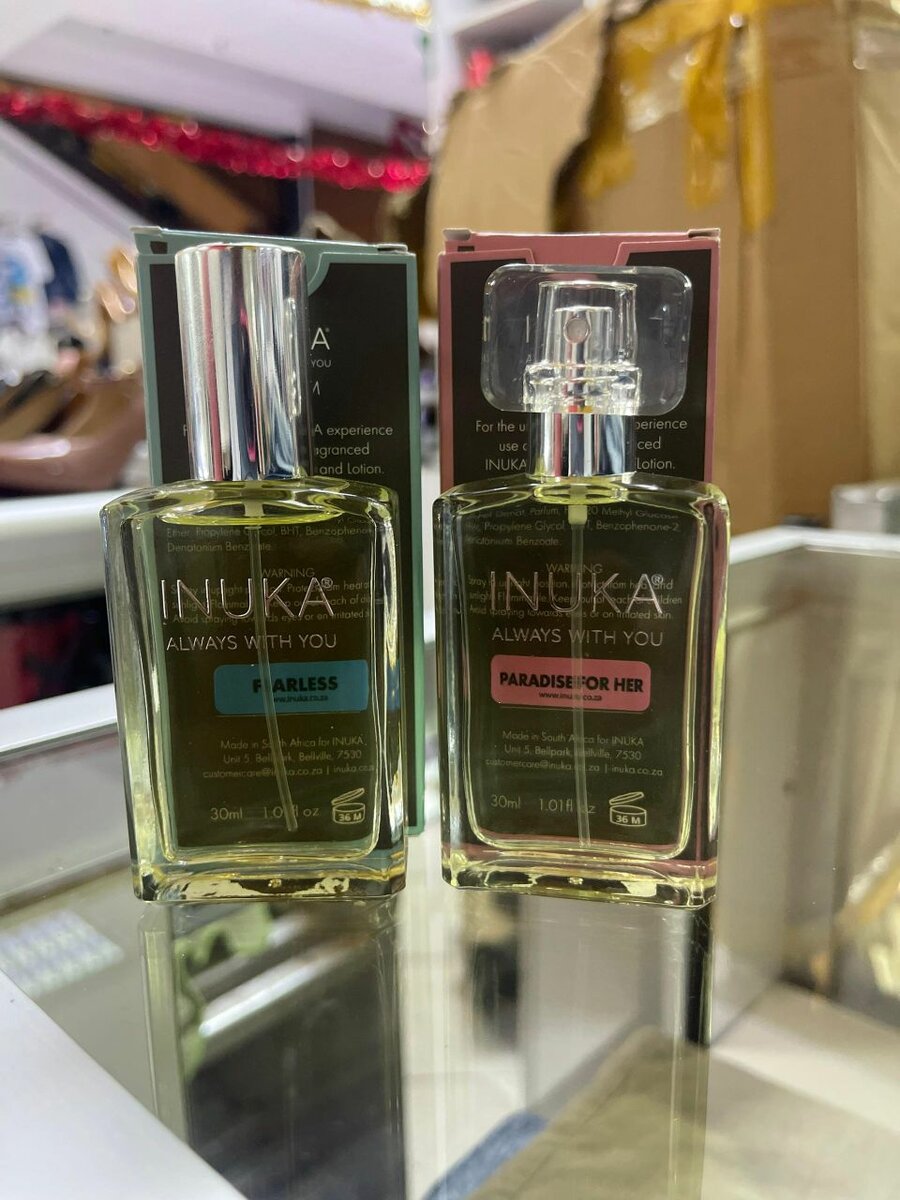 Male and female perfumes