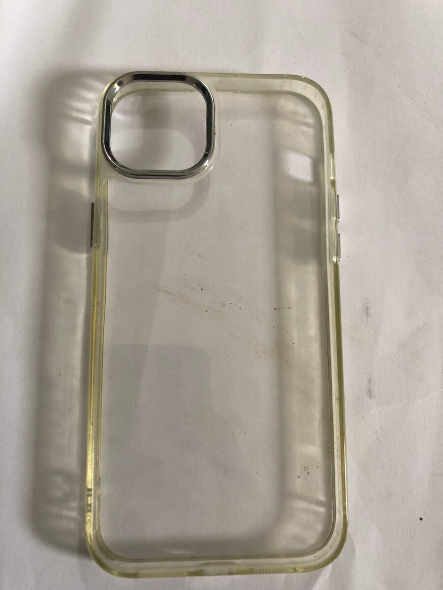 Coque transparente pour smartphone