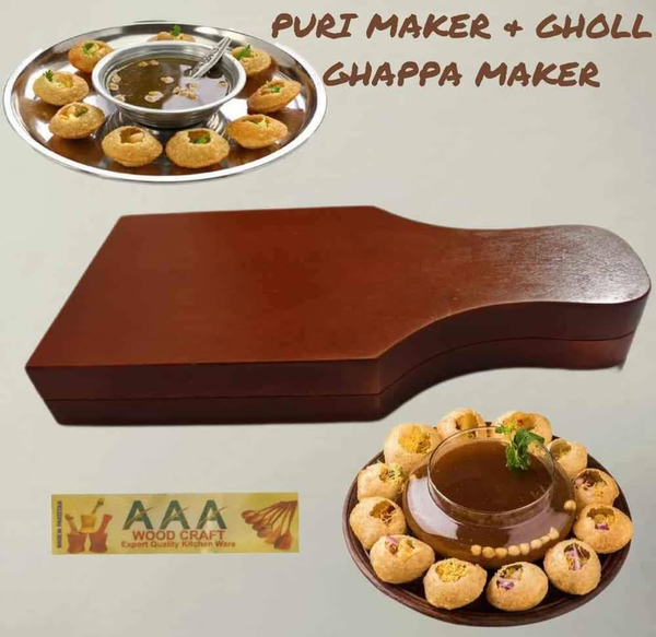  Wooden roti maker