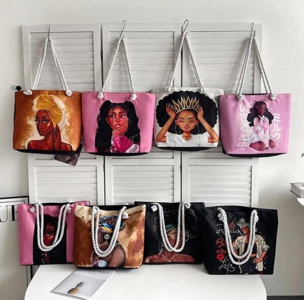 Sac à main illustré élégant