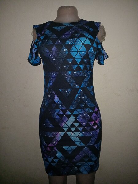 Robe Géométrique Galaxie Femme
