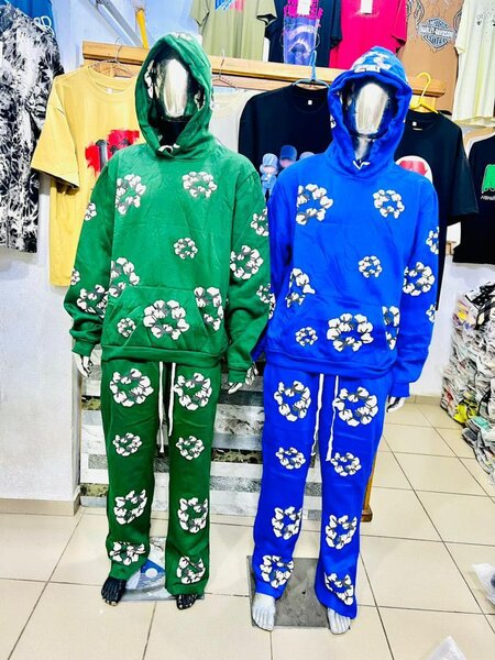 Ensemble de survêtement à capuche floral