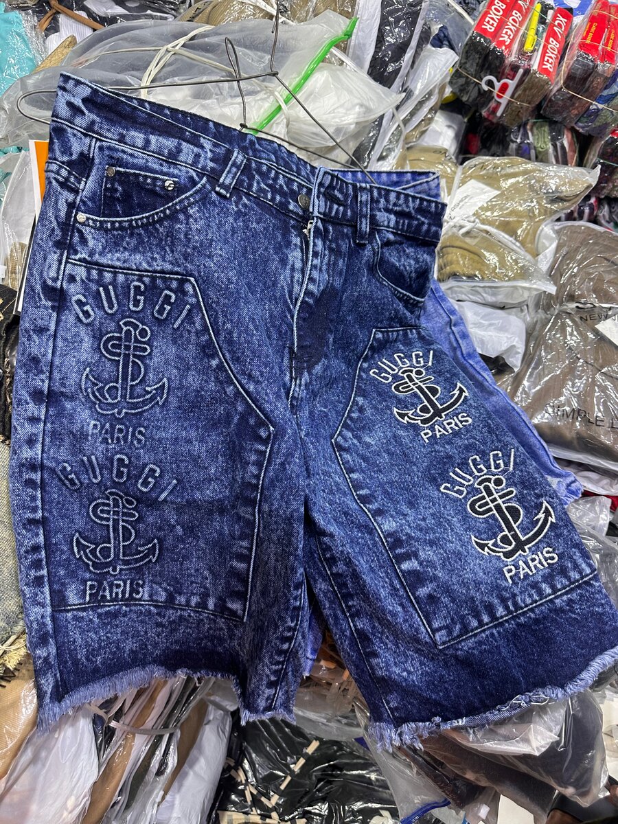 Shorts en jean décontractés
