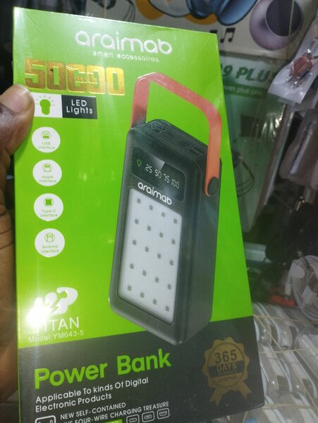Power bank écrand led 50000mAh