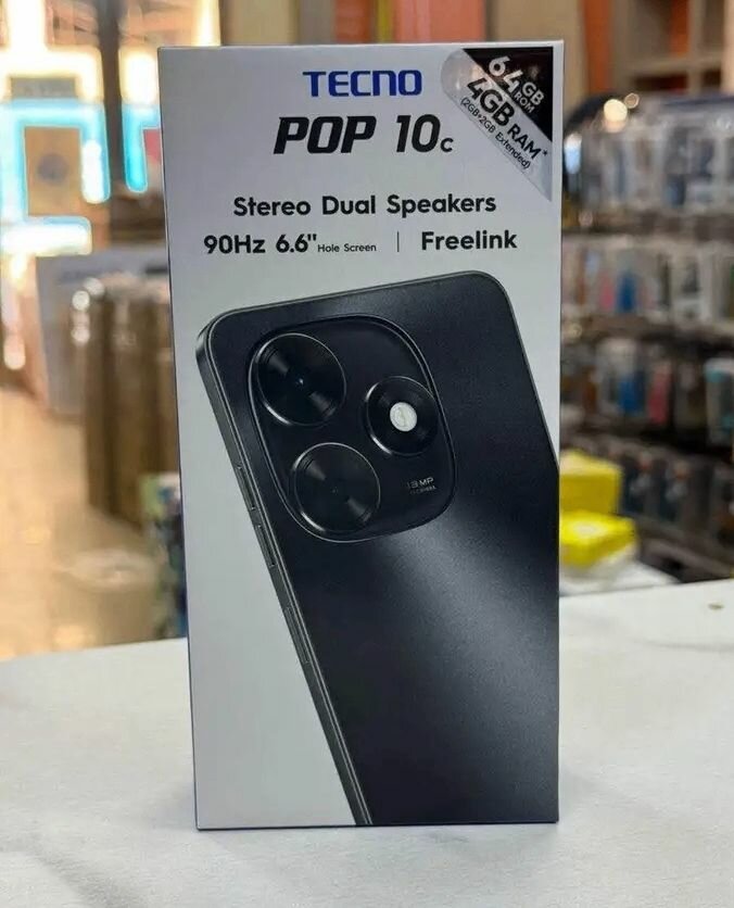 Tecno POP 10c Smartphone Débloqué
