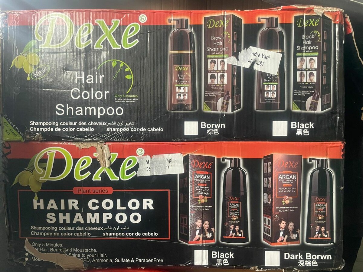 Shampooing Teinture Noire