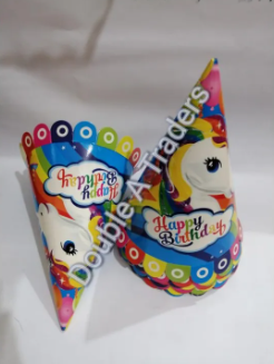 Kids Party Caps Unicorn birthday cap Unicorn caps Pack of 6