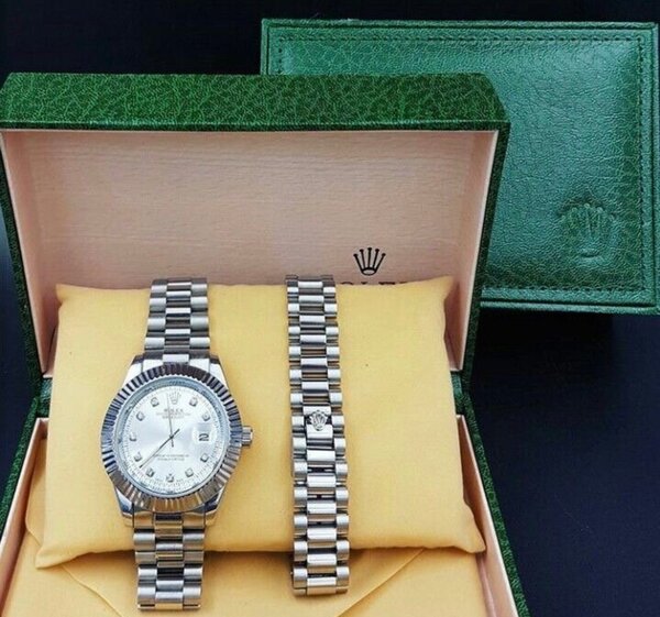 Montre Rolex en acier inoxydable