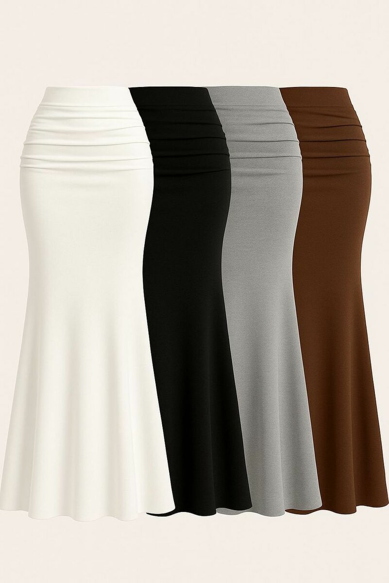 Jupe évasée élégante