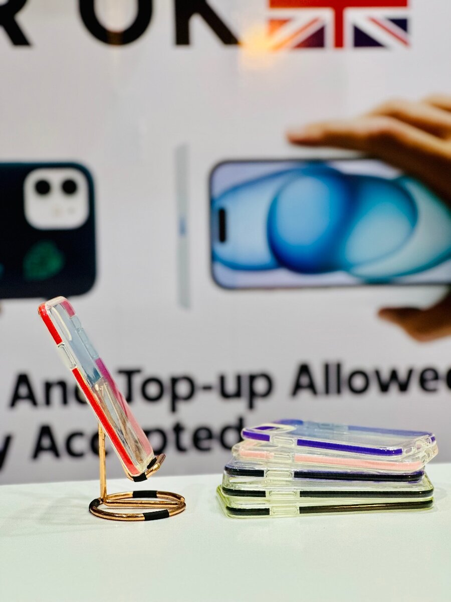 Luxurious iPhone see through cases