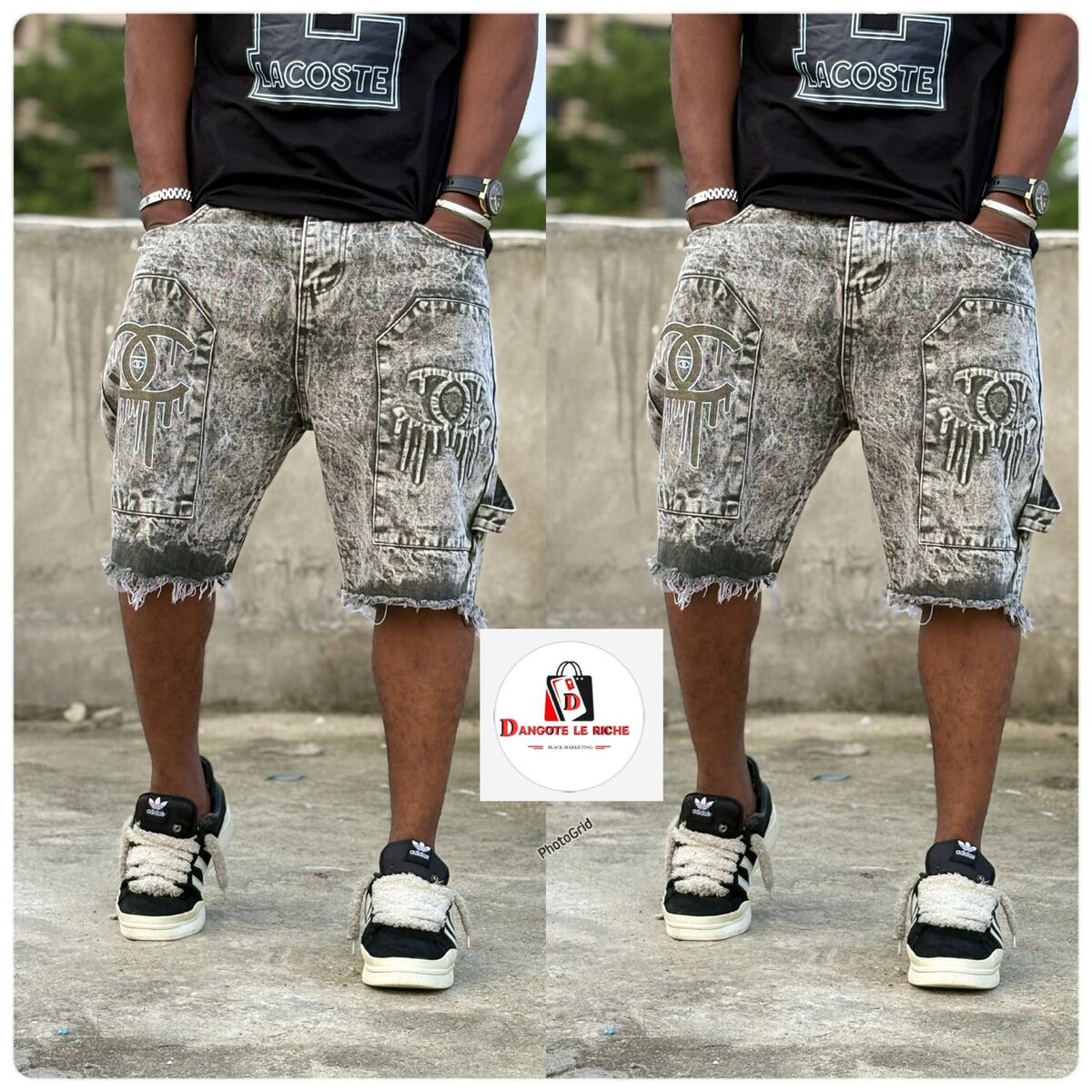 Shorts en jean décontractés