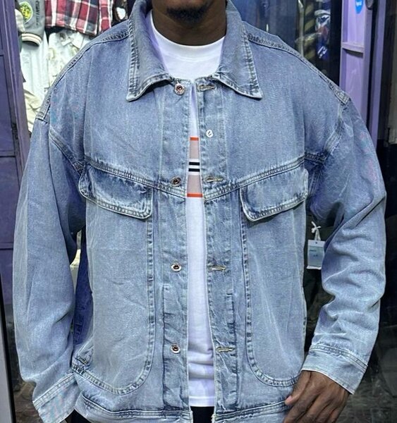 Veste en jean décontractée