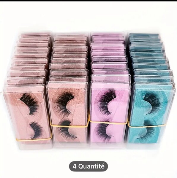 Faux-cils volumineux glamour