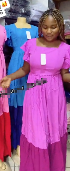 Women's dress in 2 colors