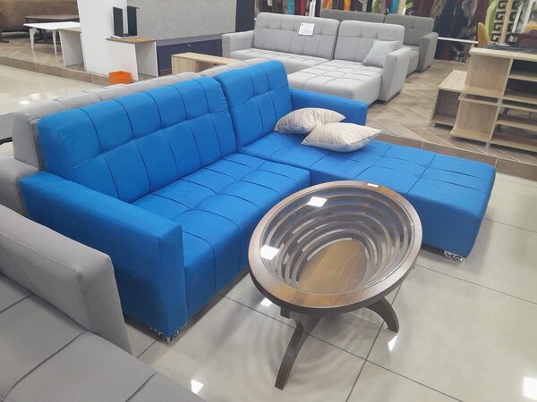 Canapé d'angle modulable