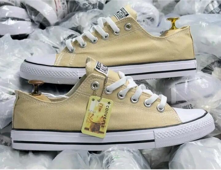 Baskets en toile unisexes classiques