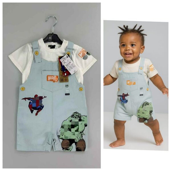 Ensemble Salopette Bébé Animaux