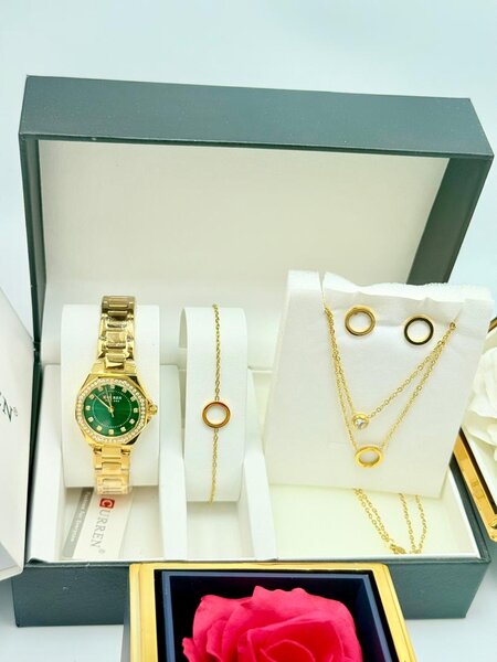 Ensemble Montre et Bijoux Papillon