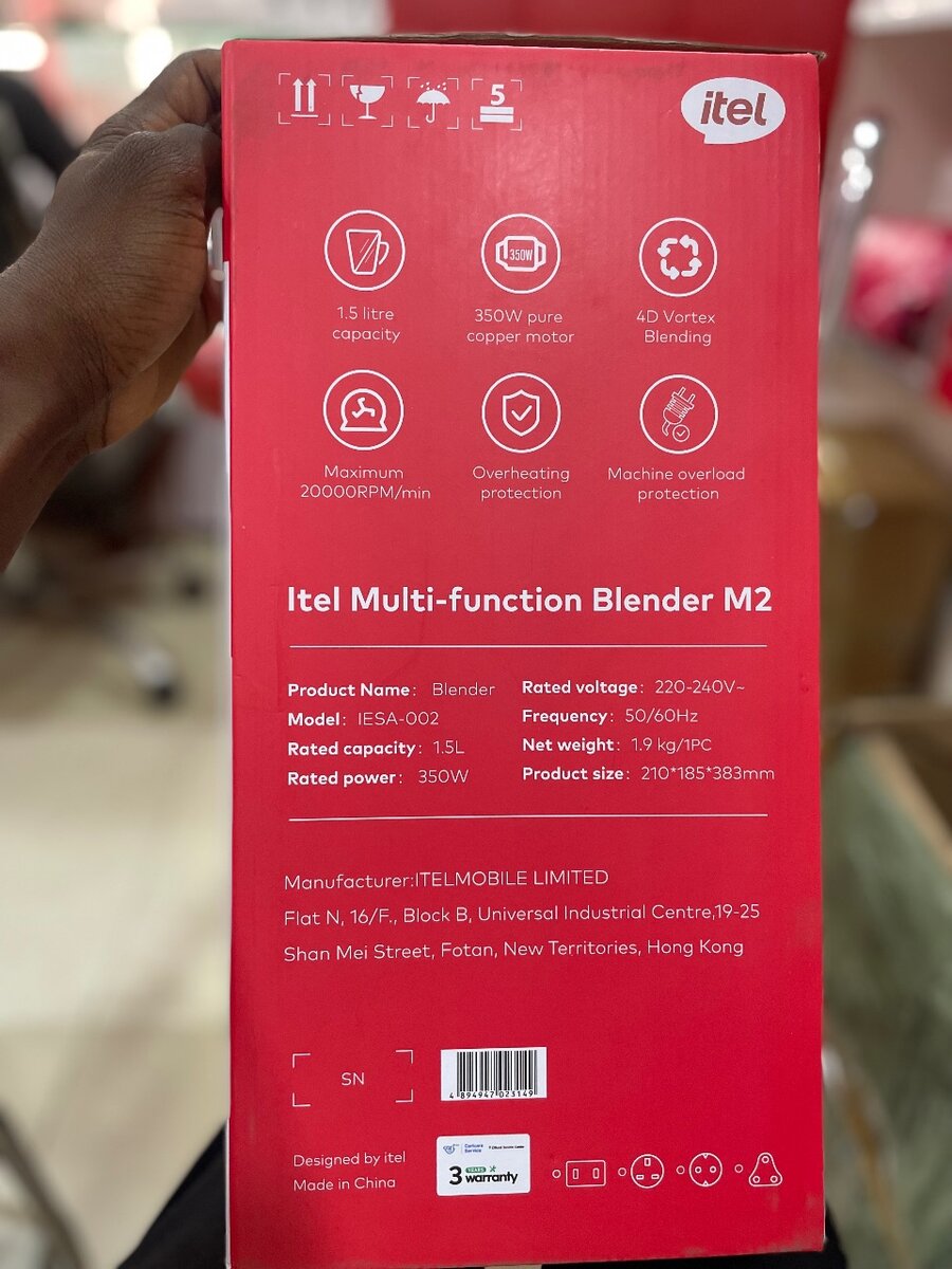 Itel Blender M2