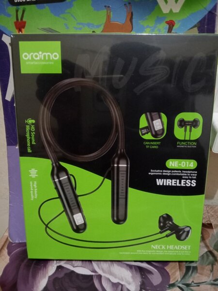 Oraimo Neck Bluetooth earphones