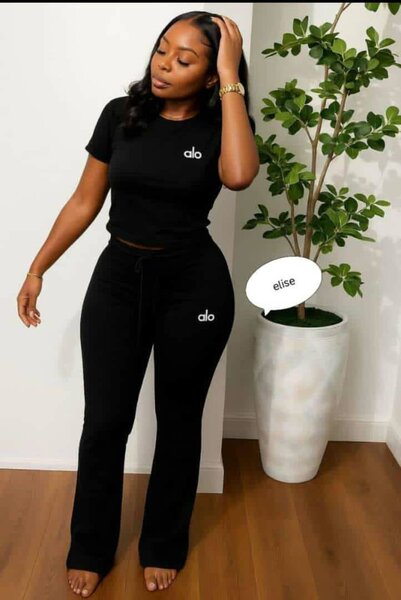 Ensemble détente noir femme