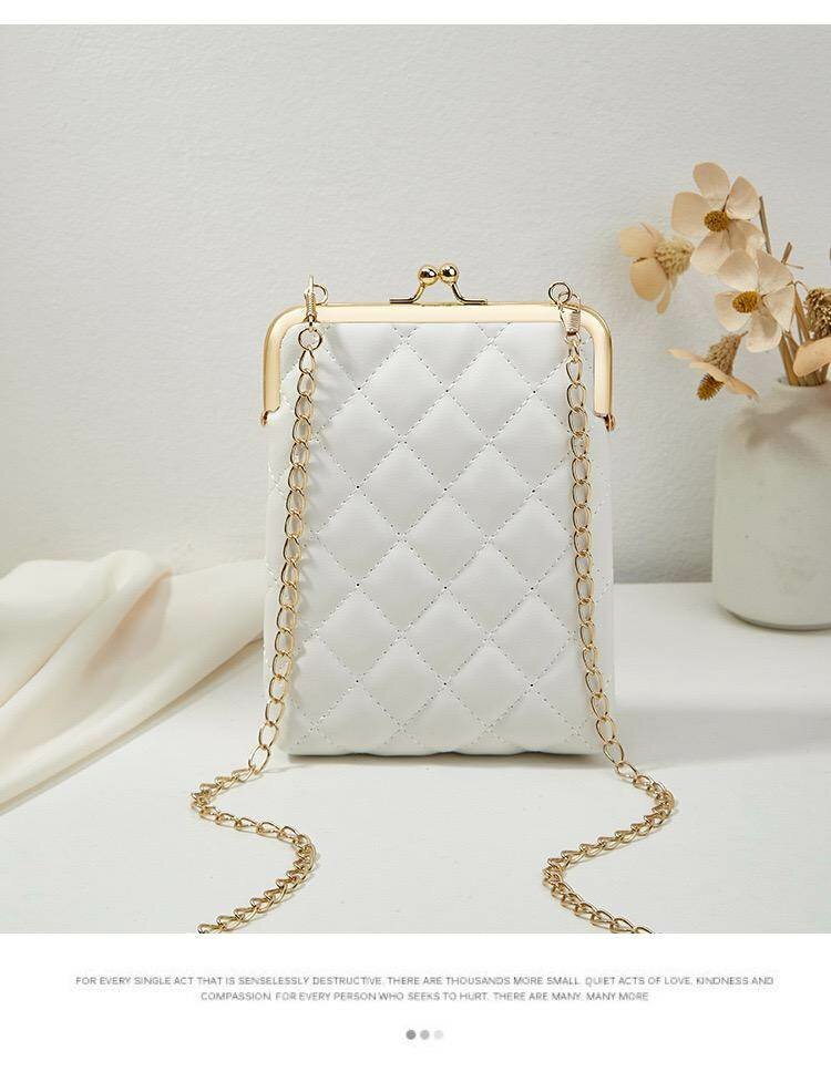 Sac bandoulière élégant matelassé