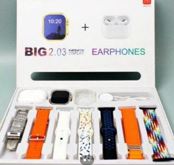 Montre connectée BIG 2.03 + Écouteurs